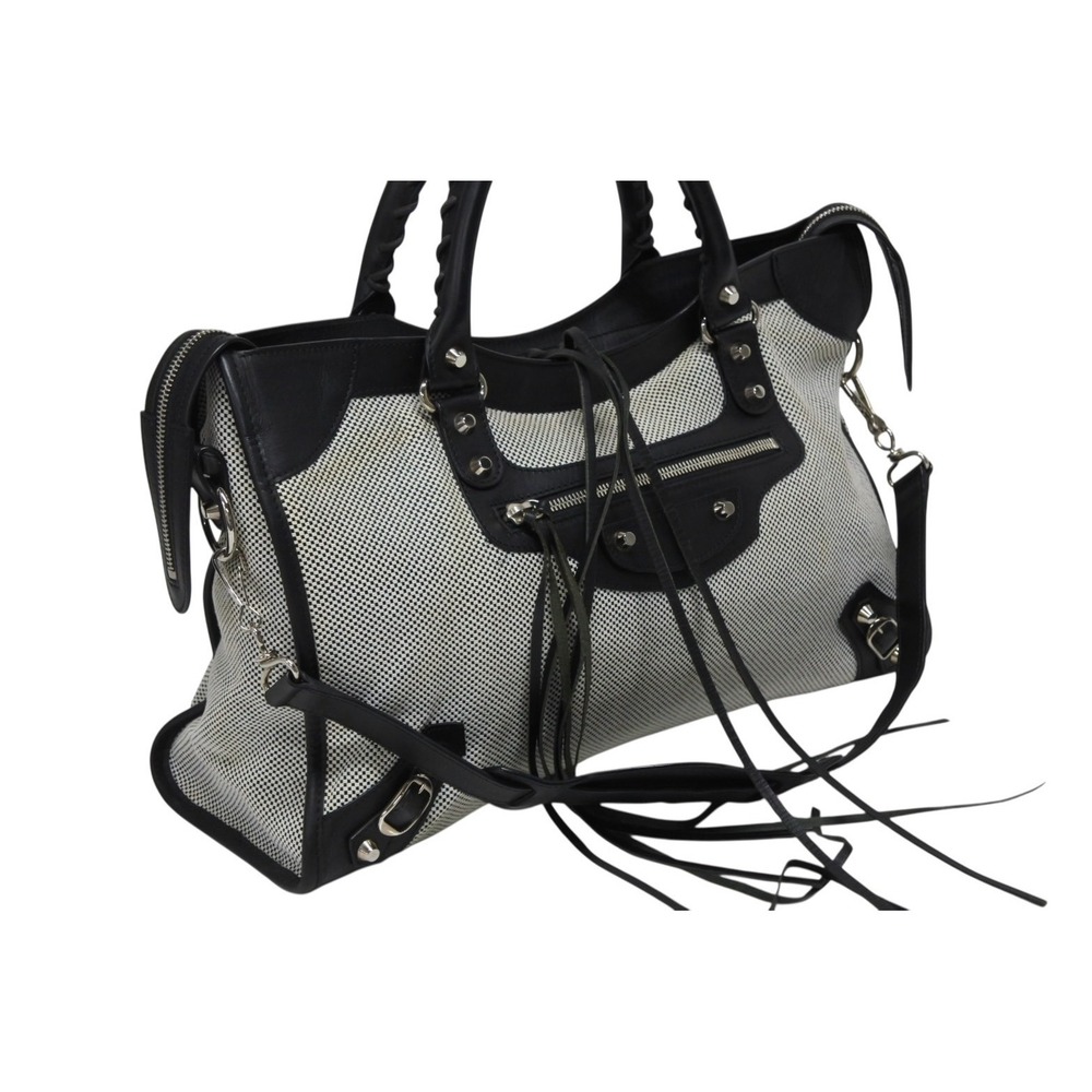 Balenciaga Bag Giant White City Black - Picture 3 of 10